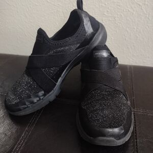 Skechers Women's Flex Appeal 3.0 Finest Hour Slip-On Sneakers Black/Silver